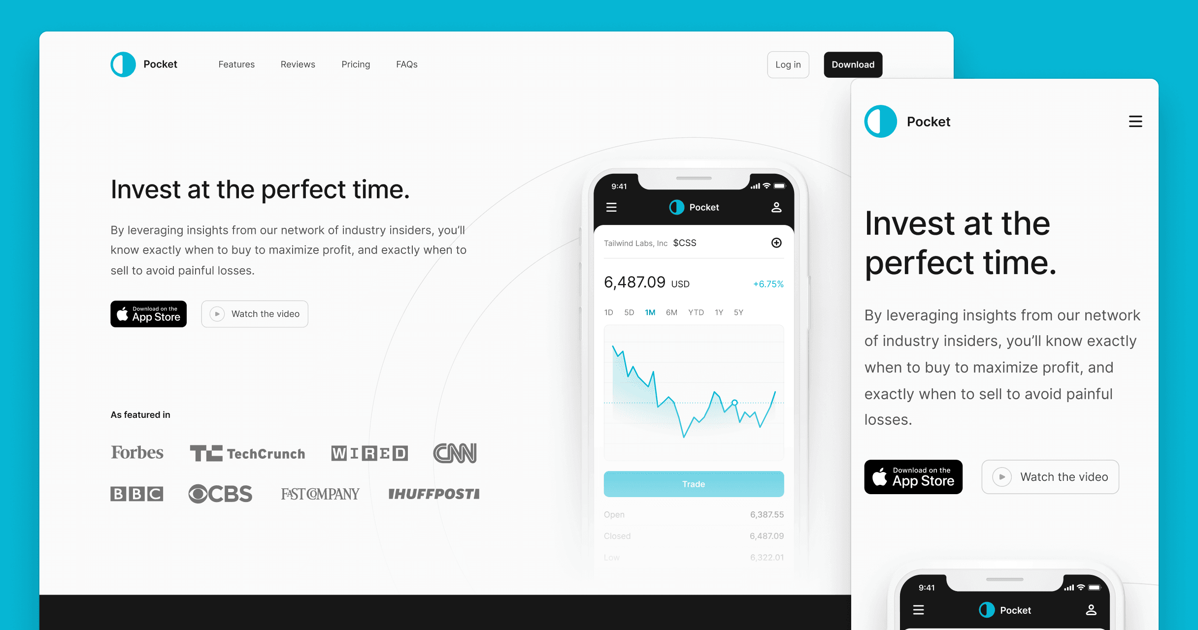 Aprende sobre la plantilla Pocket