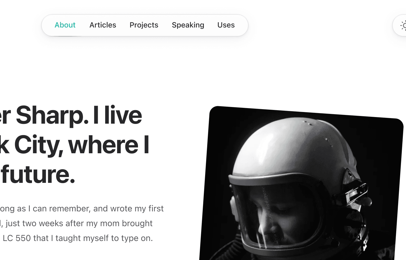 Vista previa de la plantilla Spotlight